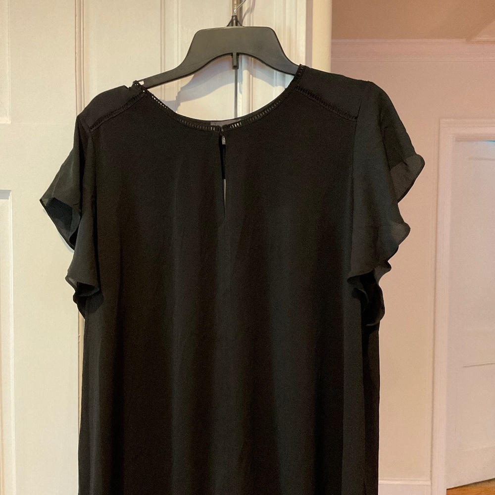 The Limited Black business casual top 1X